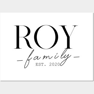 Roy Family EST. 2020, Surname, Roy Posters and Art